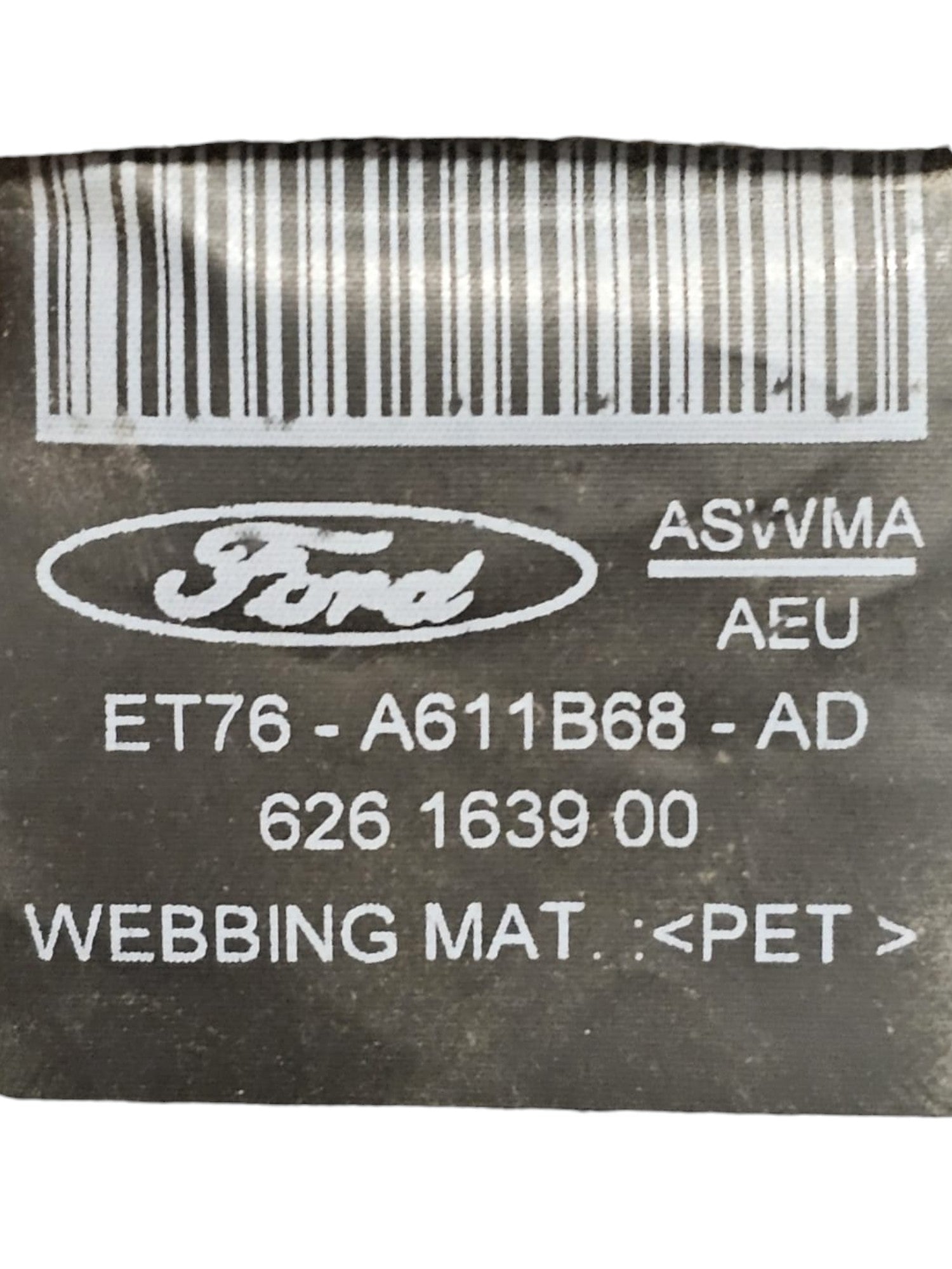 Cintura Posteriore Destro Ford Transit/Tourneo Custom II Cod:ET76A611B68AD (2013 - 2021) - F&P CRASH SRLS - Ricambi Usati