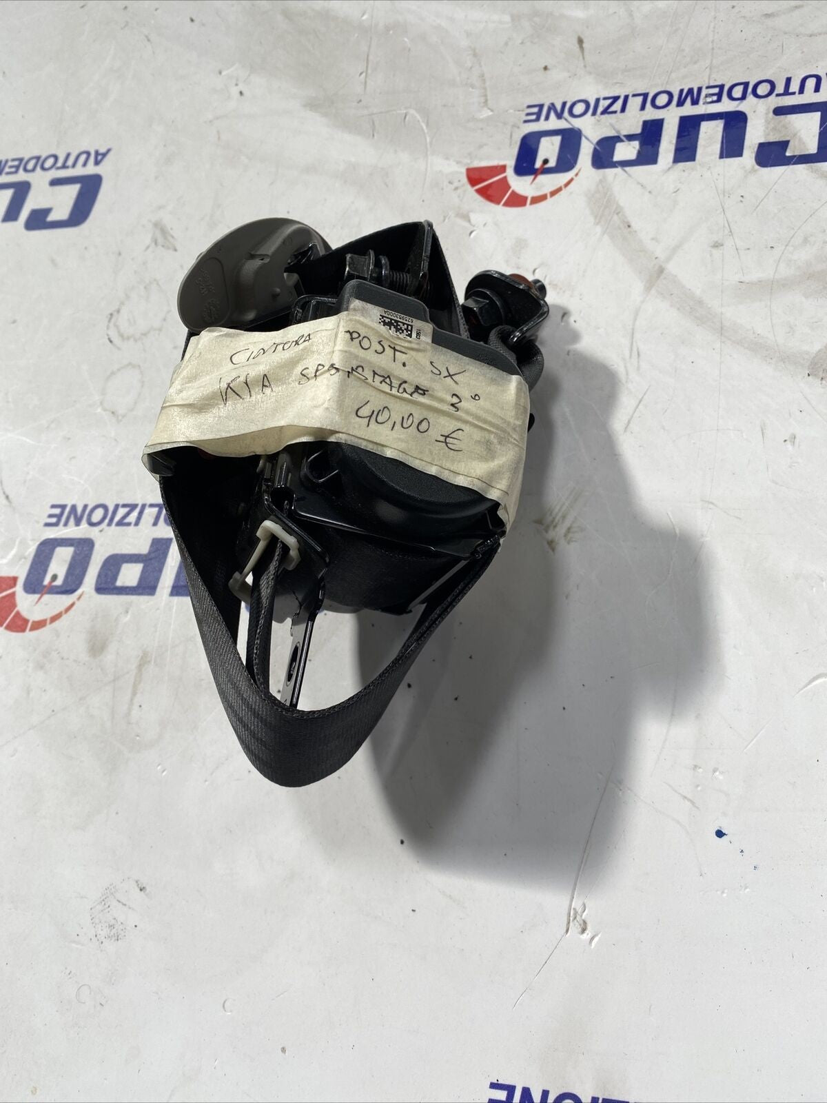 Cintura Posteriore Sinistra Kia Sportage (2010/2016) - F&P CRASH SRLS - Ricambi Usati