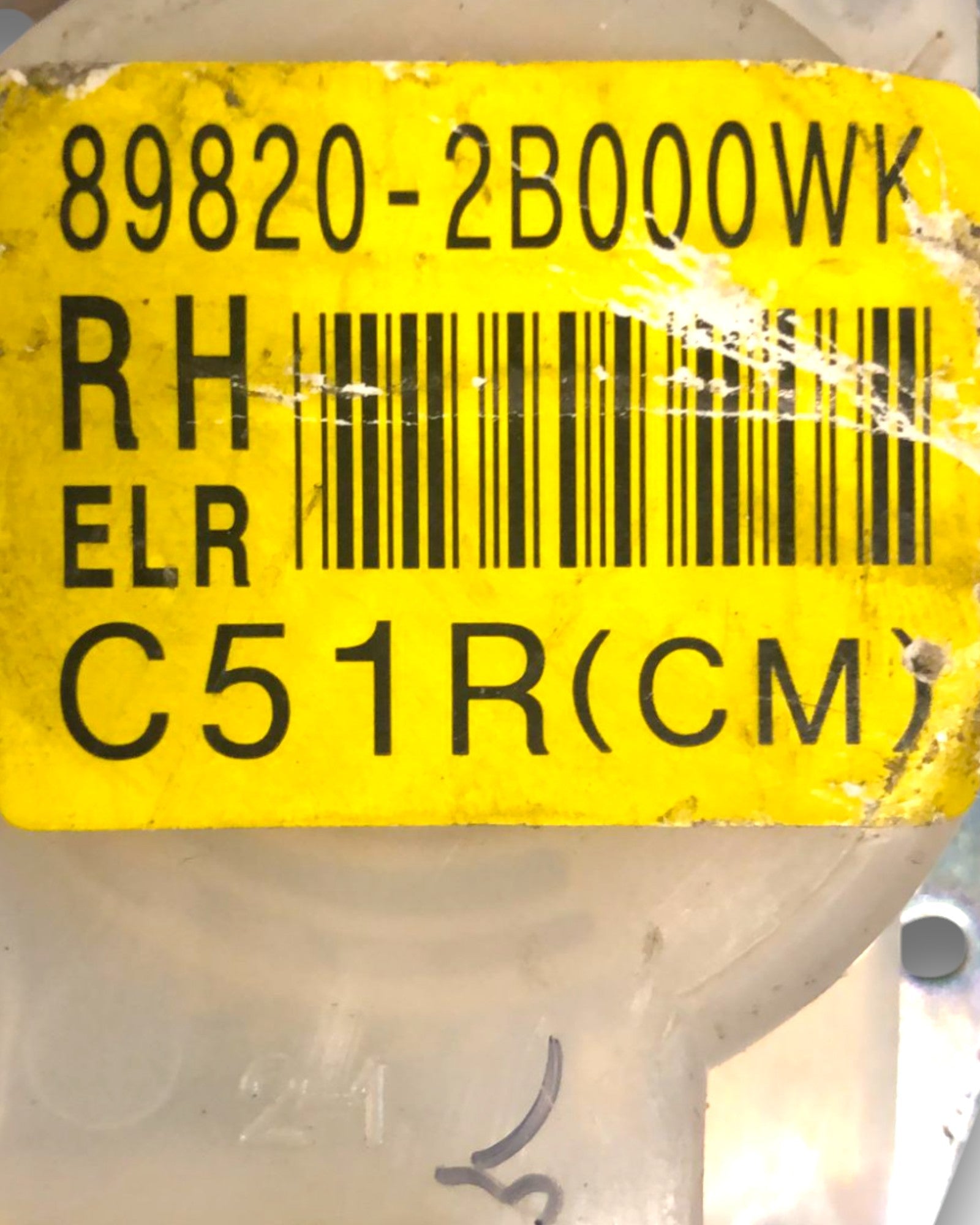 Cinture Di Sicurezza Posteriore Destra Hyundai Santa Fe (2006 > 2012) cod:89820 - 2B000WK - F&P CRASH SRLS - Ricambi Usati