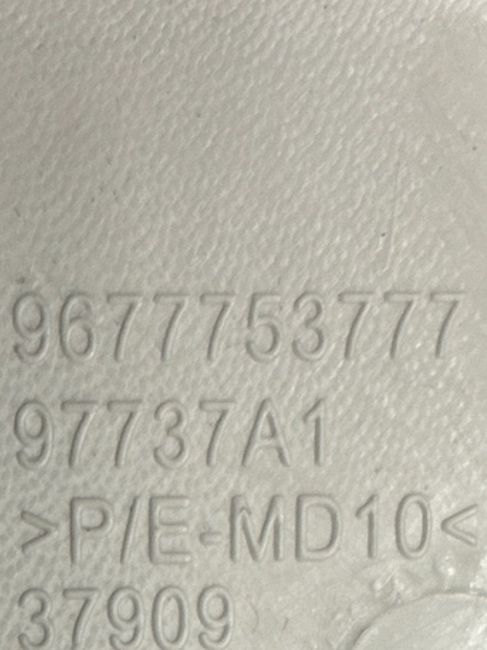 Citroen C4 Grand Picasso (2013 > 2022) cod . 9677753777 Rivestimento Pilastro D Sinistro - F&P CRASH SRLS - Ricambi Usati