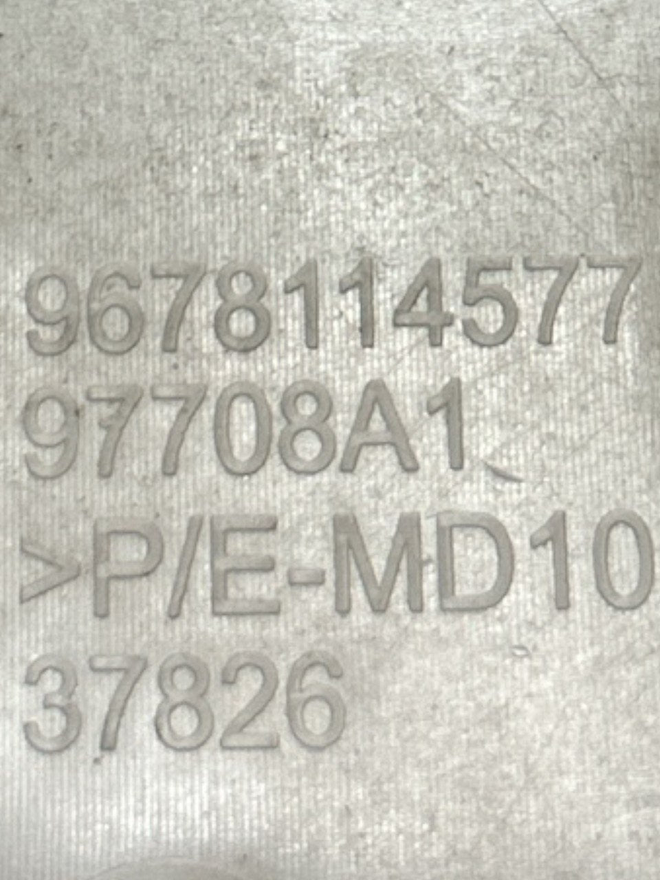 Citroen C4 Grand Picasso (2013 > 2022) cod . 9678114577 Rivestimento Visiera Solare Anteriore Sinistro - F&P CRASH SRLS - Ricambi Usati