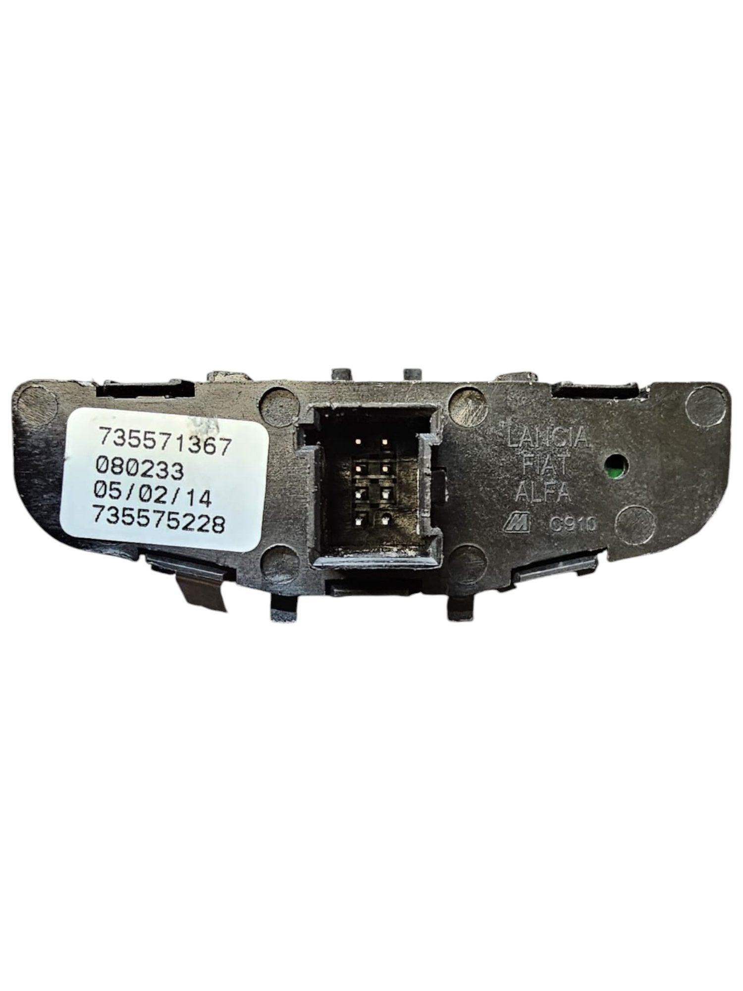 Cod:735571367 Comando Pulsante Interruttore Modalità ECO + ESP / ASR Controllo di Trazione Fiat 500L (2012 - 2022) - F&P CRASH SRLS - Ricambi Usati