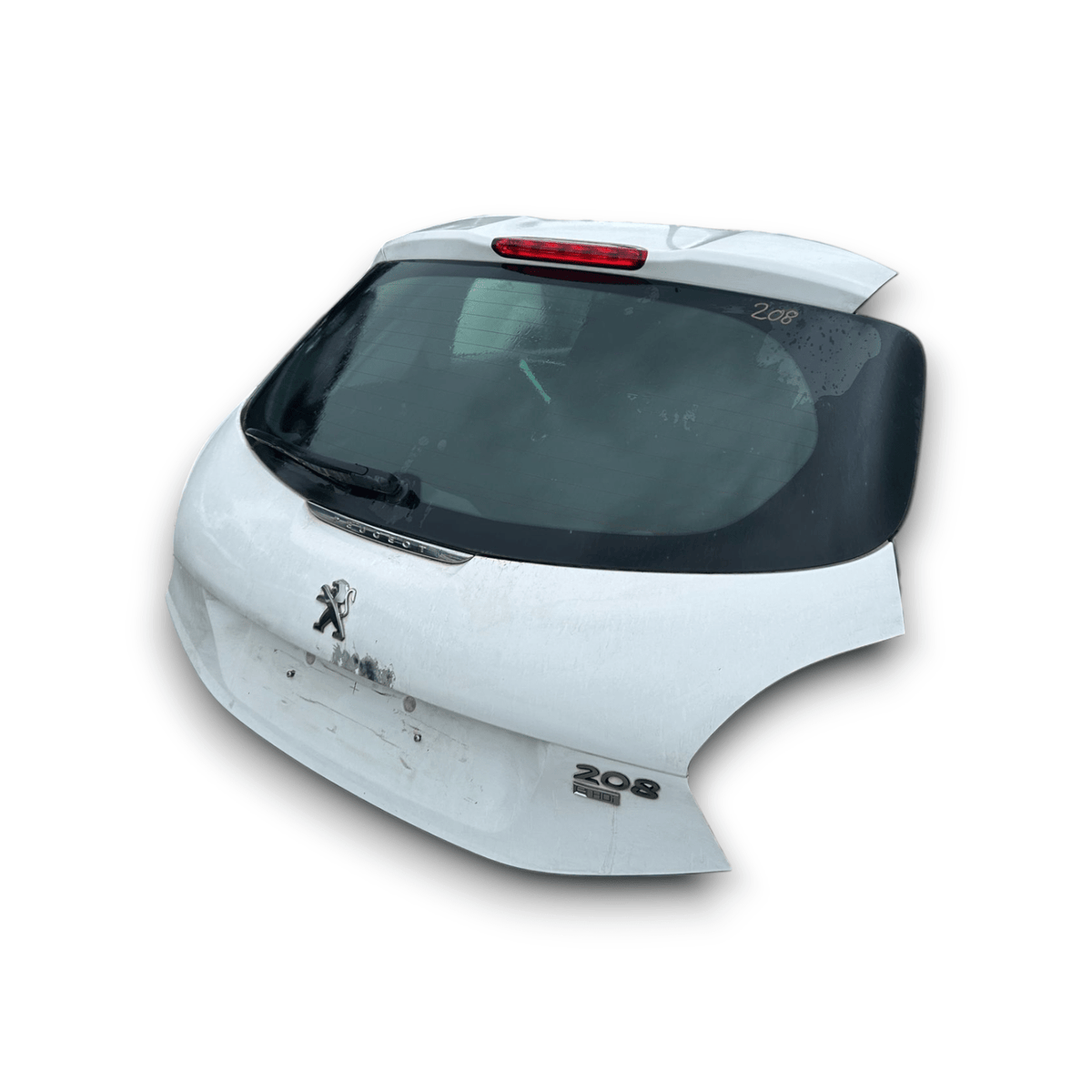 Cofano / Bagagliaio / Portellone Posteriore Bianco Peugeot 208 (2012 > 2019) - F&P CRASH SRLS - Ricambi Usati