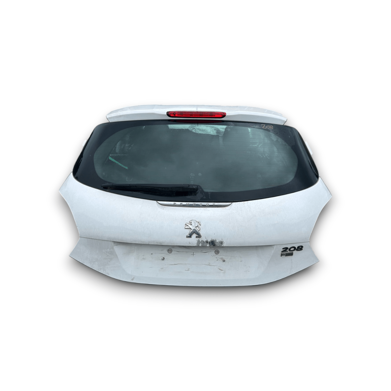 Cofano / Bagagliaio / Portellone Posteriore Bianco Peugeot 208 (2012 > 2019) - F&P CRASH SRLS - Ricambi Usati