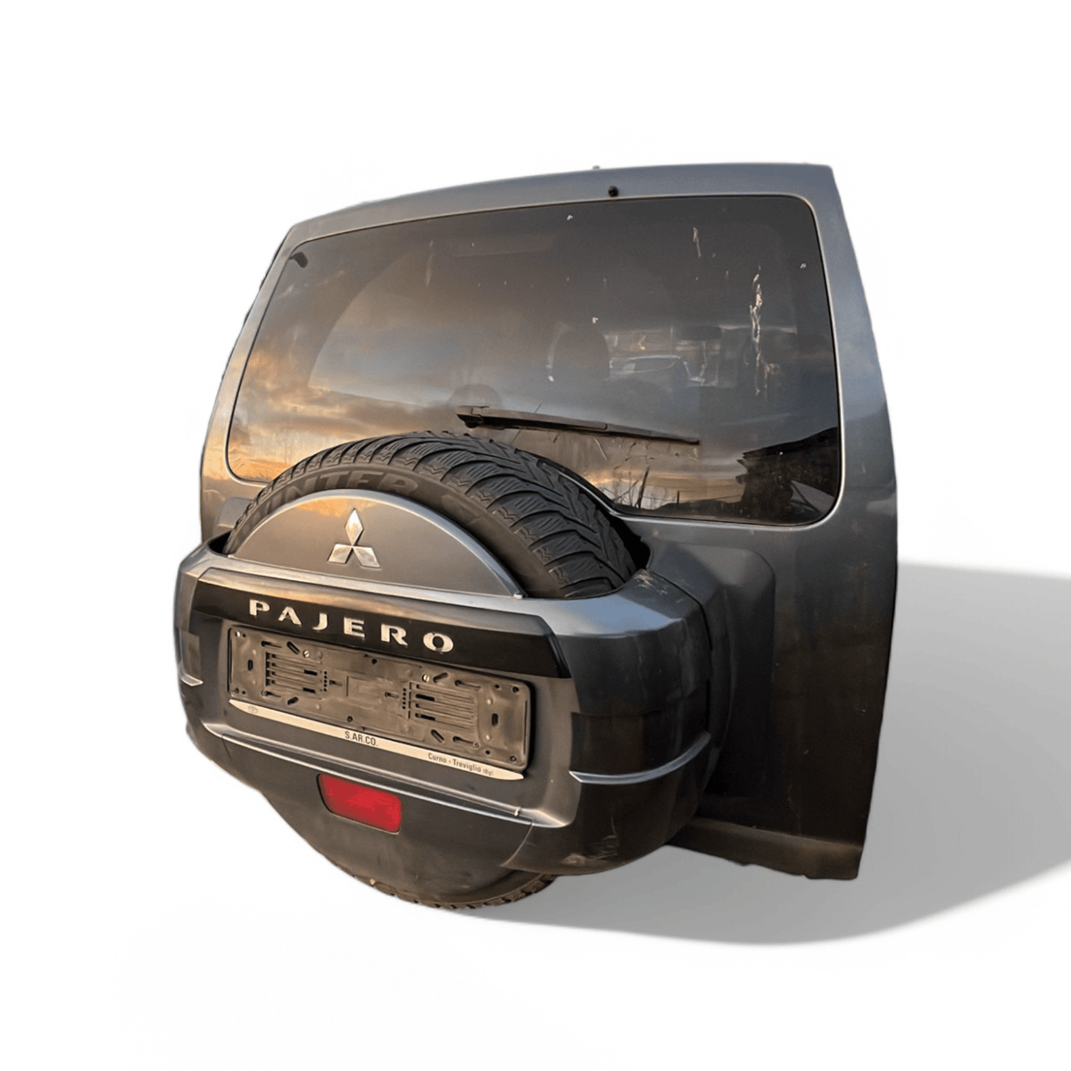 Cofano/ bagagliaio posteriore grigio Mitsubishi Pajero V80 (2006) 5 porte / portellone - F&P CRASH SRLS - Ricambi Usati