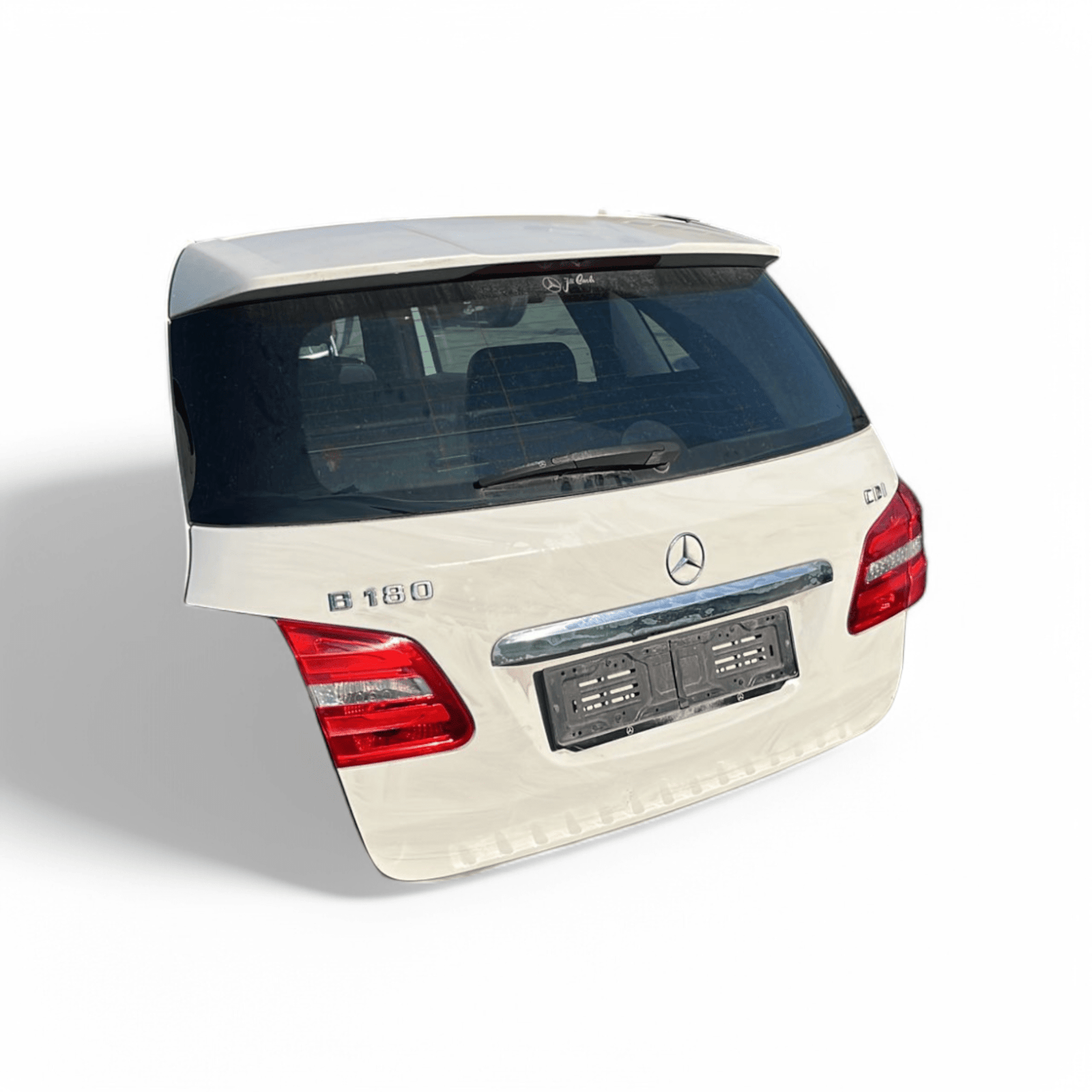 Cofano / portellone / bagagliaio posteriore bianco Mercedes benz W246 con retrocamera (2012 - 2018) - F&P CRASH SRLS - Ricambi Usati