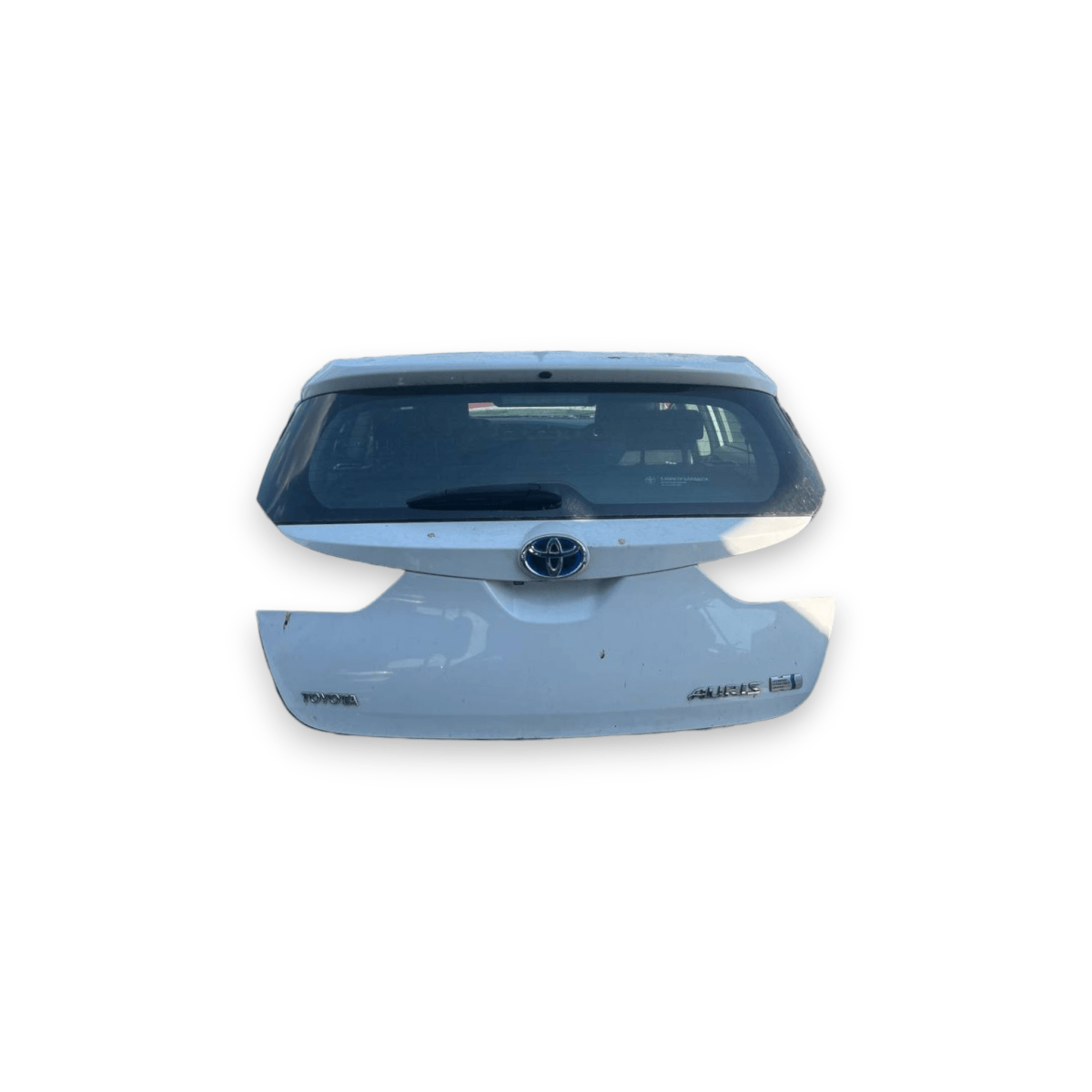 Cofano / Portellone / Bagagliaio posteriore Bianco Toyota Auris II (2012 al 2018) - F&amp;P CRASH SRLS - Ricambi Usati