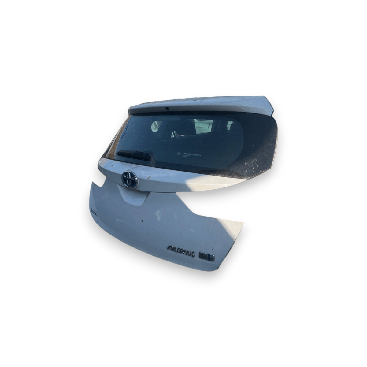 Cofano / Portellone / Bagagliaio posteriore Bianco Toyota Auris II (2012 al 2018) - F&P CRASH SRLS - Ricambi Usati