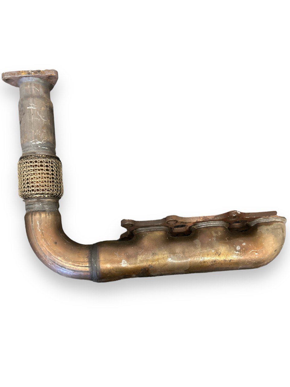 Collettore (Curva) Di Scarico Destro (DX) Audi A7 (C7) (4G) / Audi A6 (C7) (4G) / Audi A8 / Audi Q7 / Audi Q5 (8R) / Porsche Panamera (970) 3.0 Diesel / TDI (2010 > 2017) cod.05925303 - F&P CRASH SRLS - Ricambi Usati