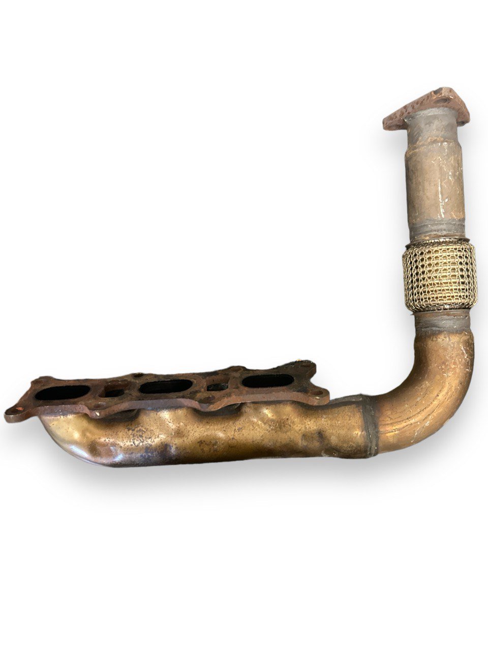 Collettore (Curva) Di Scarico Destro (DX) Audi A7 (C7) (4G) / Audi A6 (C7) (4G) / Audi A8 / Audi Q7 / Audi Q5 (8R) / Porsche Panamera (970) 3.0 Diesel / TDI (2010 > 2017) cod.05925303 - F&P CRASH SRLS - Ricambi Usati