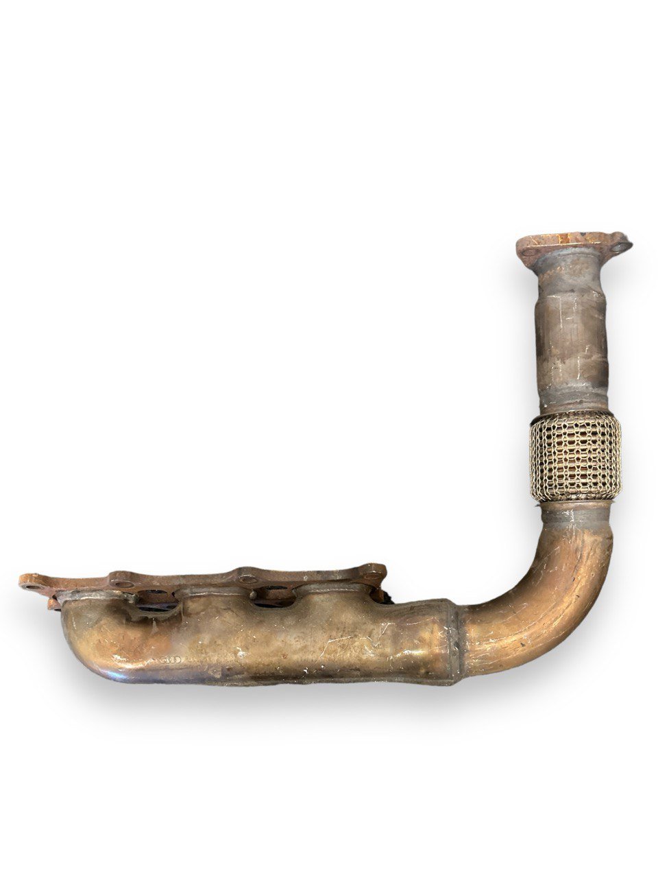 Collettore (Curva) Di Scarico Sinistra (SX) Audi A7 (C7) (4G) / Audi A6 (C7) (4G) / Audi A8 / Audi Q7 / Audi Q5 (8R) / Porsche Panamera (970) 3.0 Diesel / TDI (2010 > 2017) cod.05925303 - F&P CRASH SRLS - Ricambi Usati