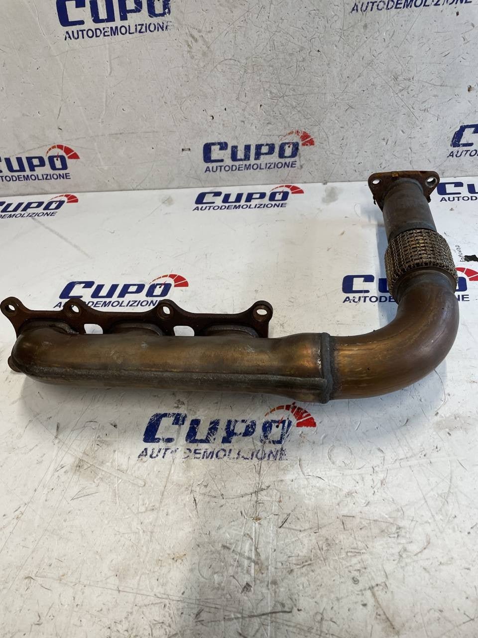 Collettore (curva) di scarico sinistro Porsche Panamera 970 3.0 - F&P CRASH SRLS - Ricambi Usati
