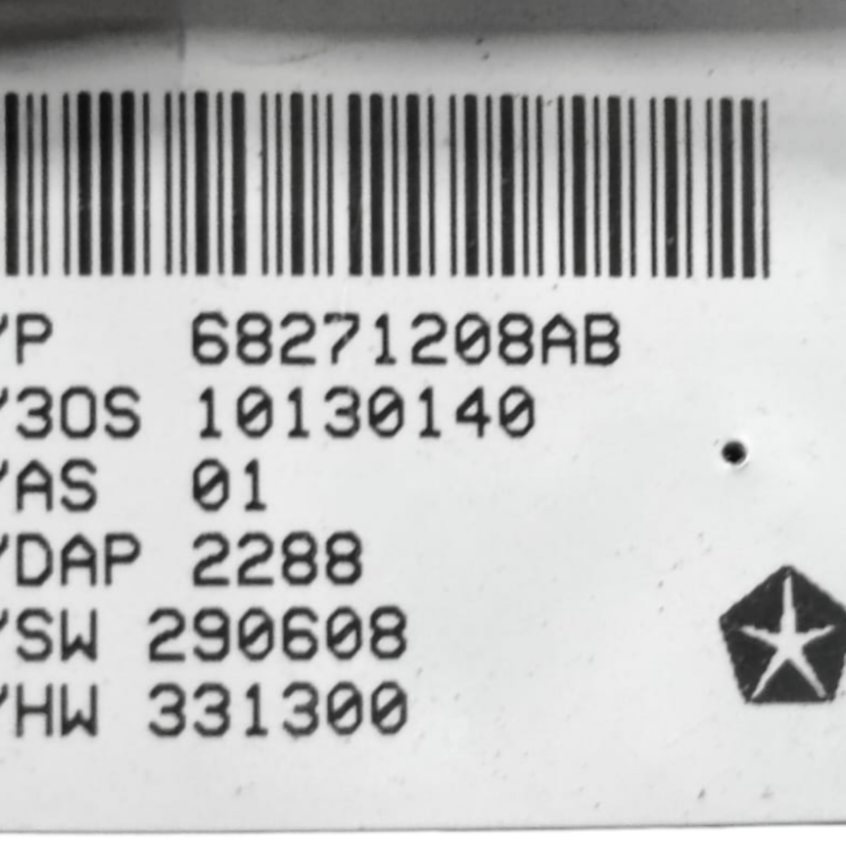 Comandi alzavetro anteriore sinistro jeep cherokee kl cod: 68271208ab (2013 - 2023) - F&P CRASH SRLS - Ricambi Usati