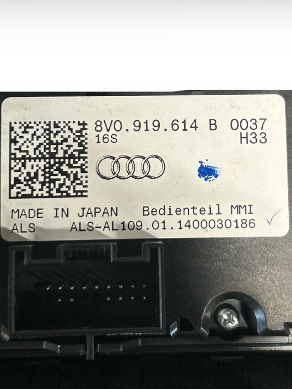 Comandi Autoradio Audi A3 (8V) (2012 > 2020) cod.8V0919614B - F&P CRASH SRLS - Ricambi Usati