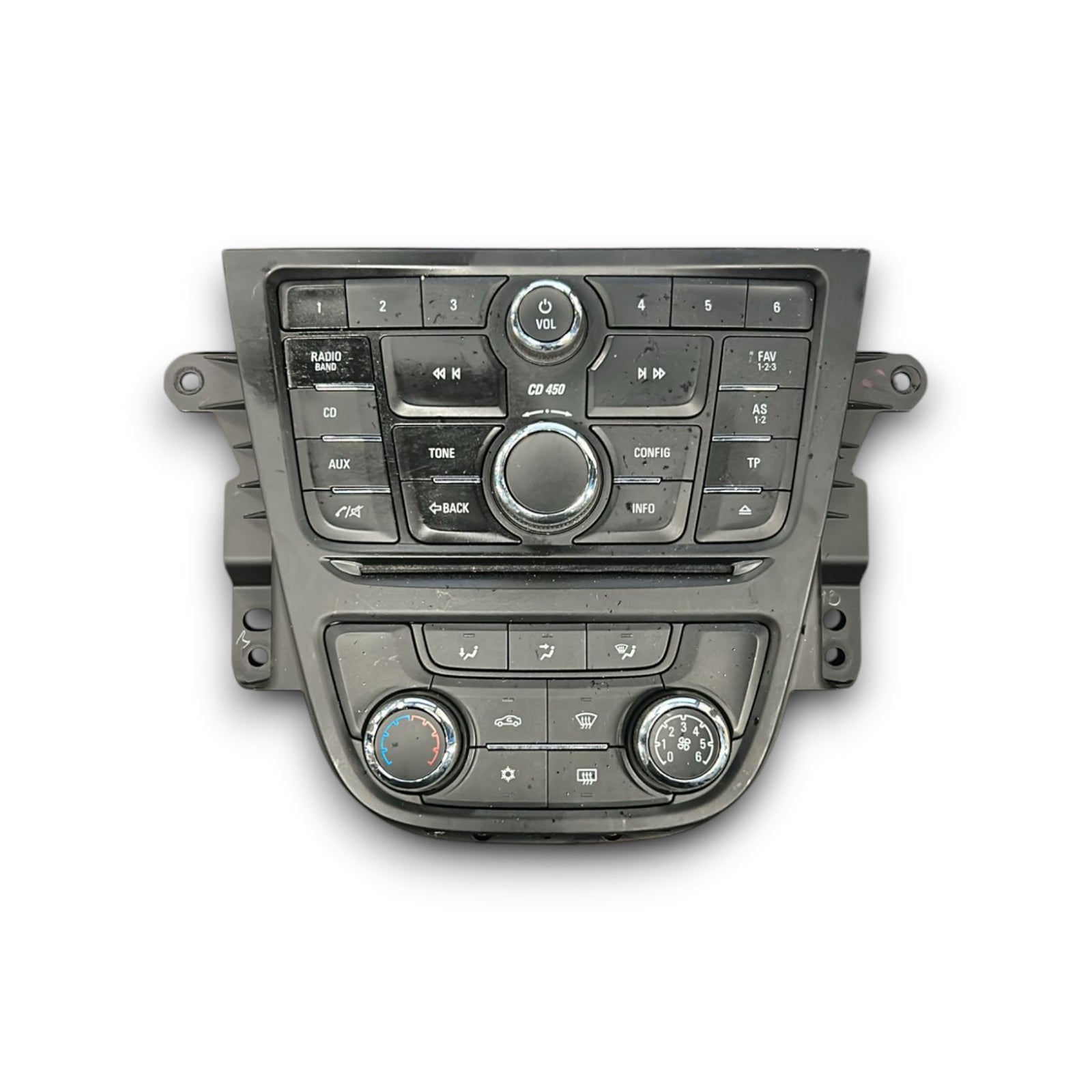 Comandi Autoradio + Clima Opel Mokka (A / X) cod.95363963 (2012 > 2019) - F&P CRASH SRLS - Ricambi Usati