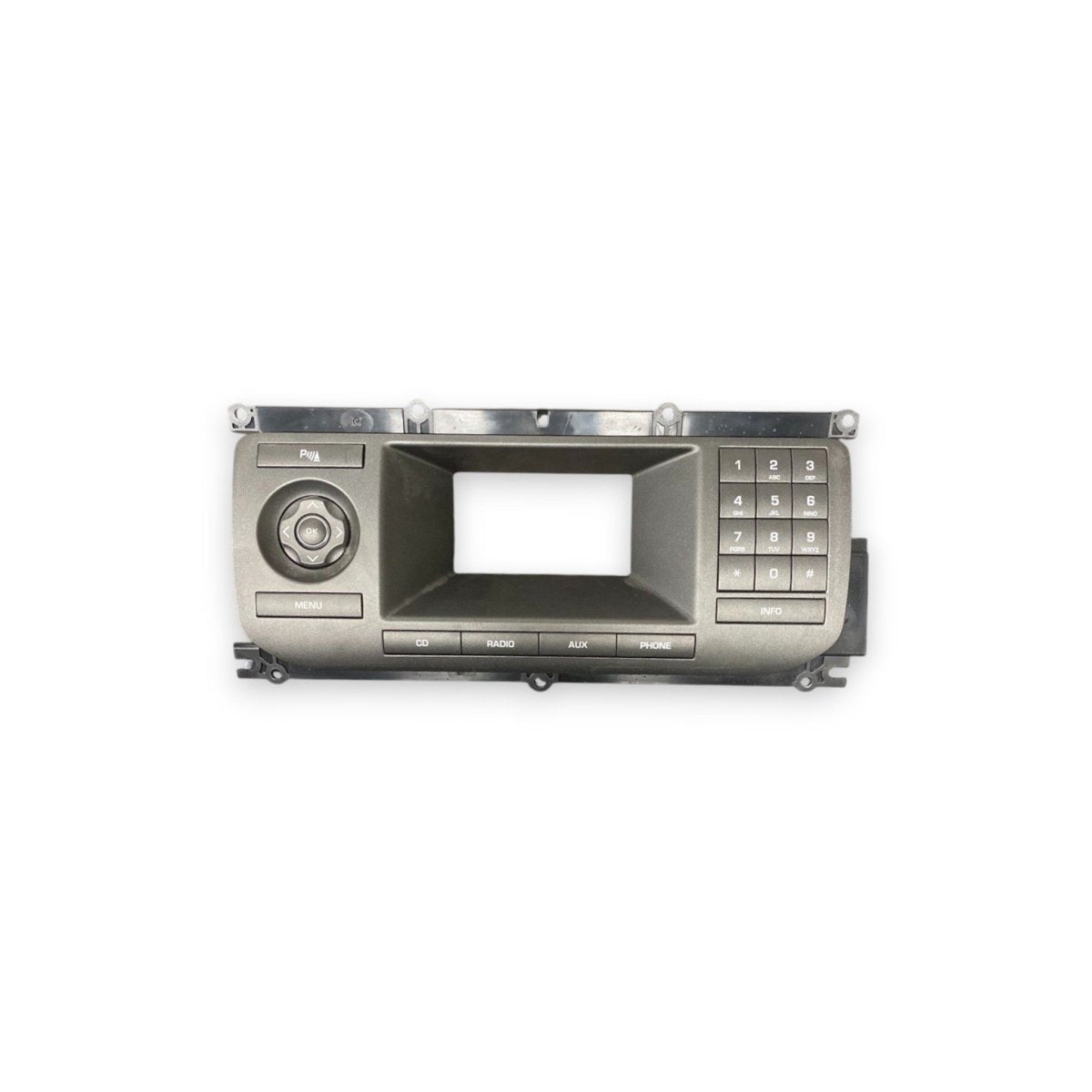 Comandi autoradio range rover evoque l538 (2011 - 2018) Cod: ej32 - 18c858 - ac - F&P CRASH SRLS - Ricambi Usati