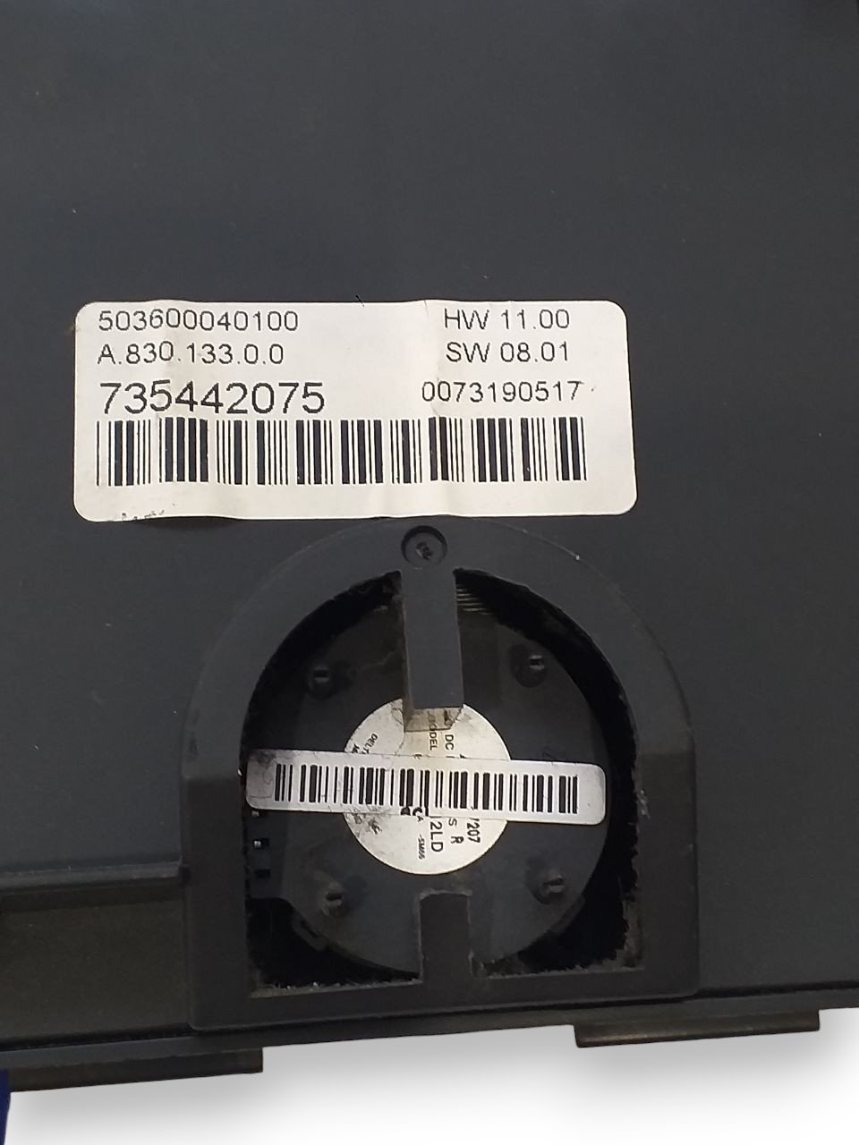 Comandi clima A / C FIAT BAVO 1.6 (2008) cod: 735442075 - F&P CRASH SRLS - Ricambi Usati