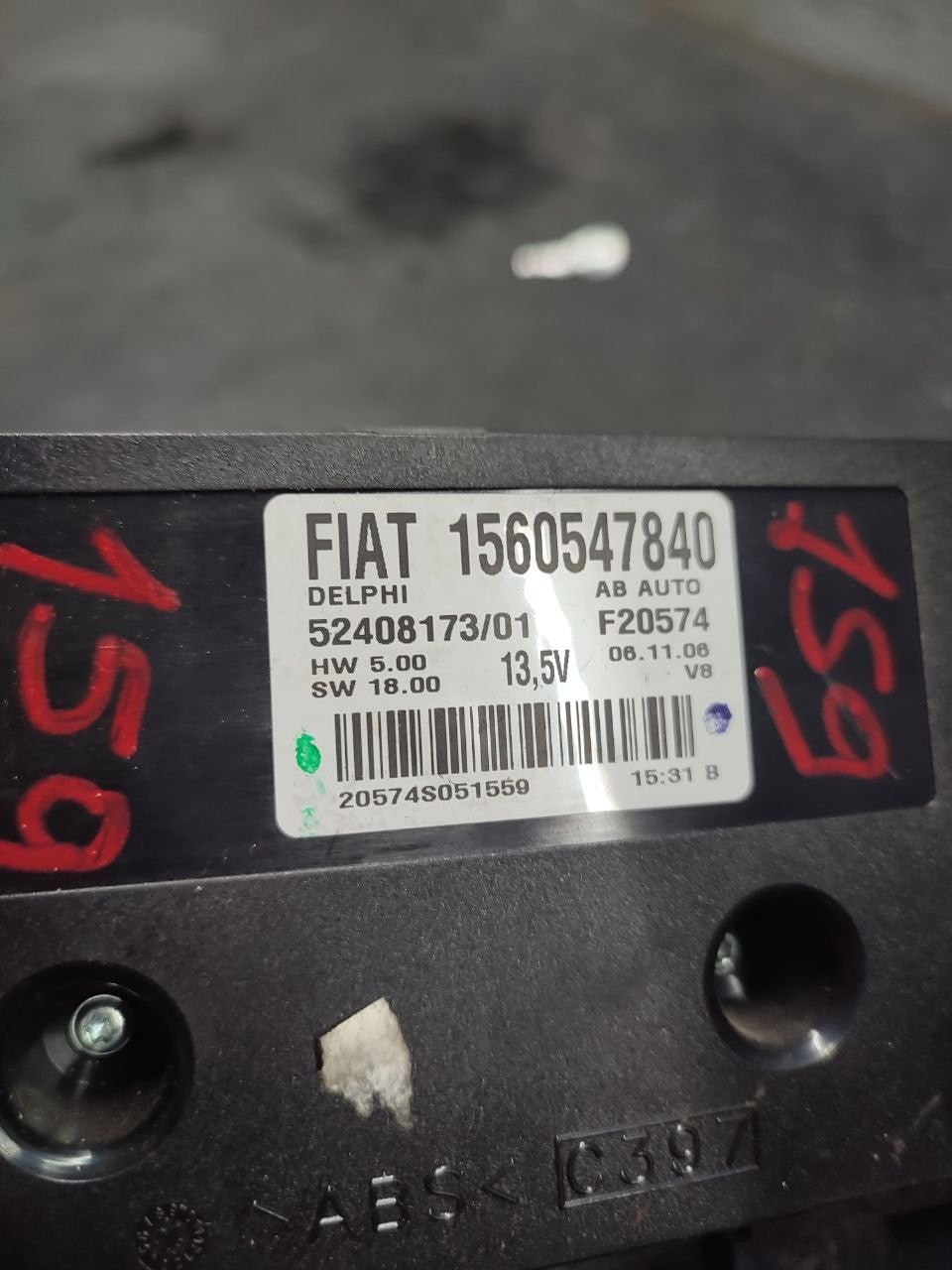 Comandi clima Alfa Romeo 159 cod 1560547840 - F&P CRASH SRLS - Ricambi Usati