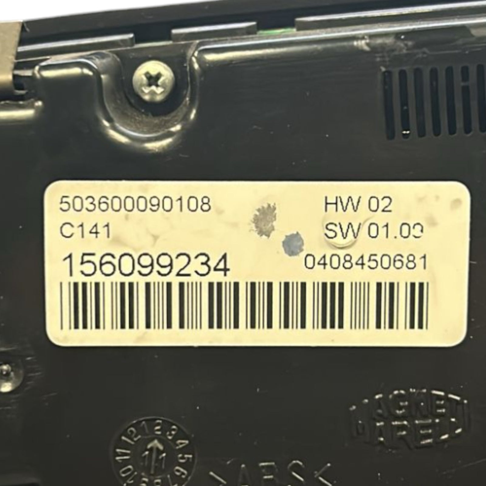 Comandi Clima Alfa Romeo Giulietta cod.156099234 (2010 > 2020) - F&P CRASH SRLS - Ricambi Usati