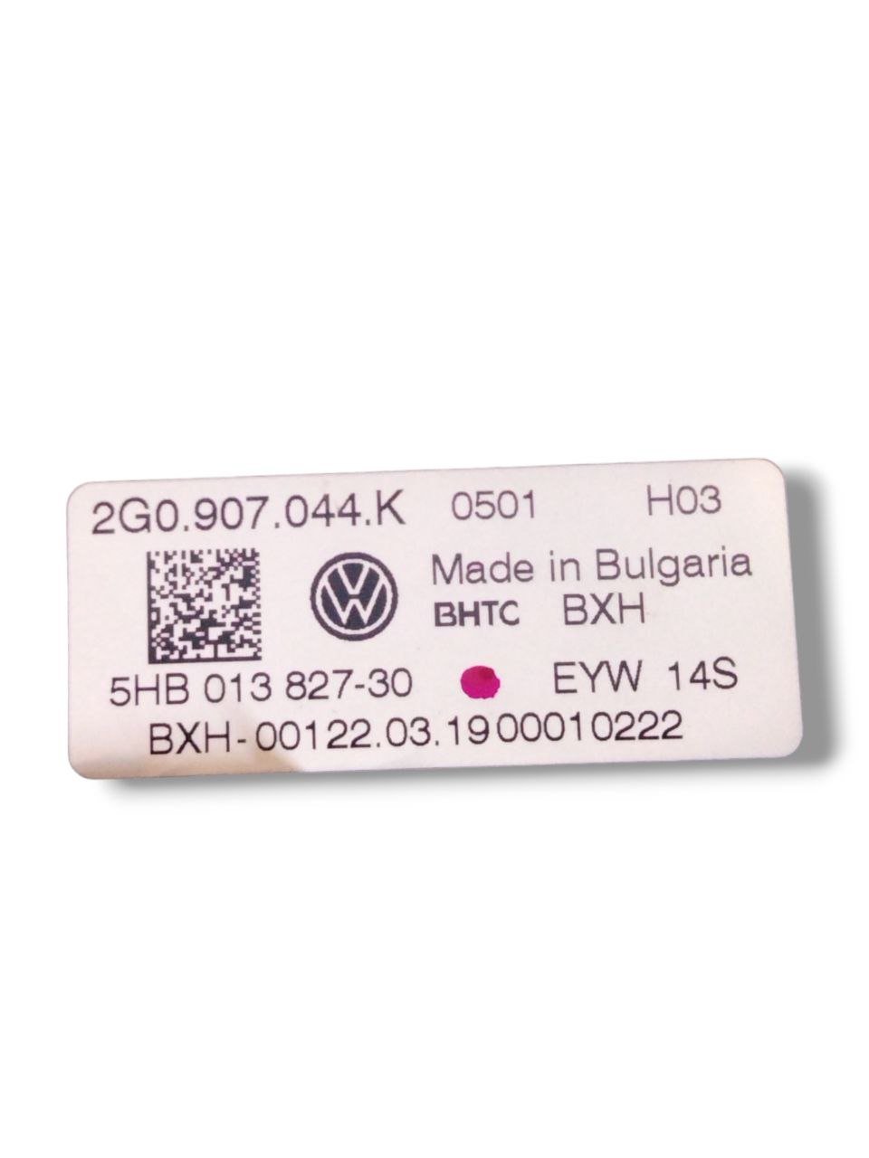 Comandi Clima Aria Condizionata Volkswagen Polo AW1 (2017>) cod.2G0907044K - F&P CRASH SRLS - Ricambi Usati