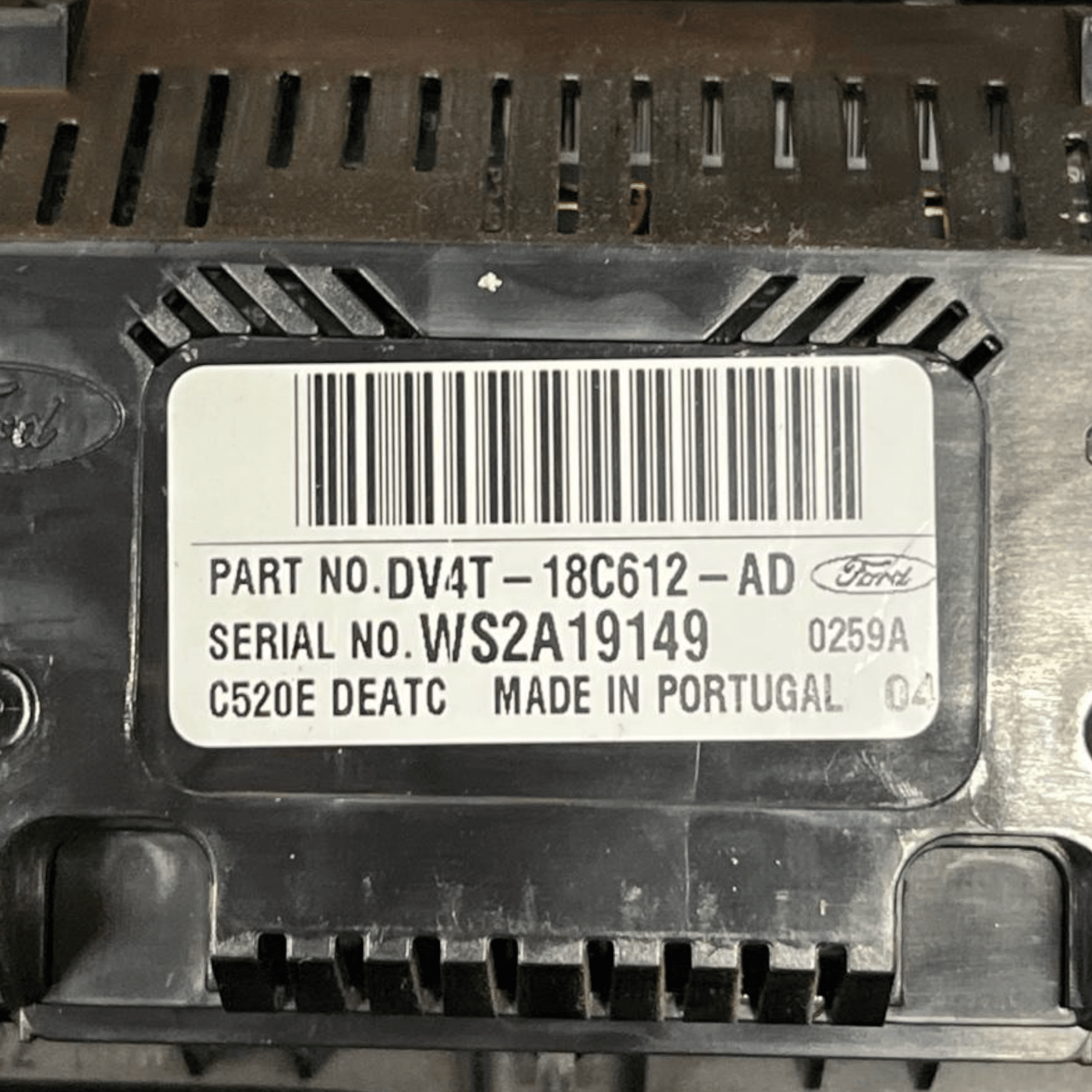Comandi Clima automatico Ford Kuga II (2012 - 2019) cod.DV4T - 18C612 - AD - F&P CRASH SRLS - Ricambi Usati