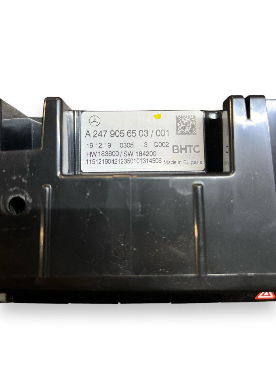 Comandi clima automatico Mercedes - Benz Classe A W177 1.3 Benzina cod.A2479056503(2018>) - F&P CRASH SRLS - Ricambi Usati