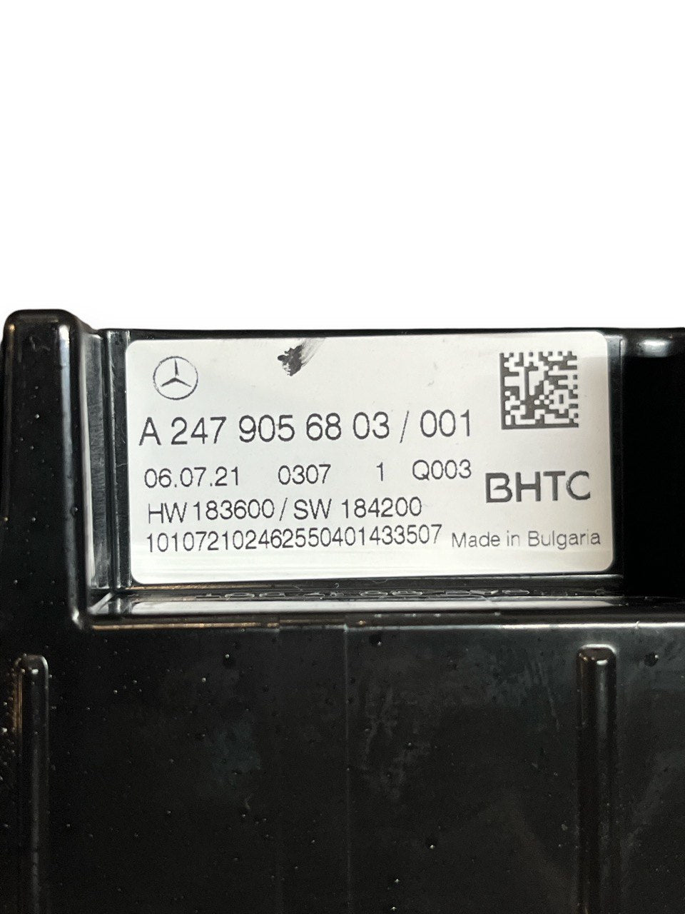 Comandi clima automatico Mercedes - Benz Classe A W177 1.4 Benzina cod.A2479056803 (2018>) - F&P CRASH SRLS - Ricambi Usati
