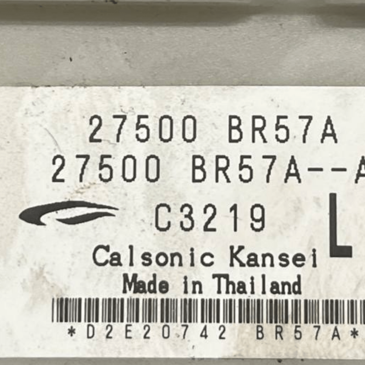 Comandi Clima Automatico Nissan Qashqai J10 (2006 al 2014) cod: 27500BR57A - F&P CRASH SRLS - Ricambi Usati