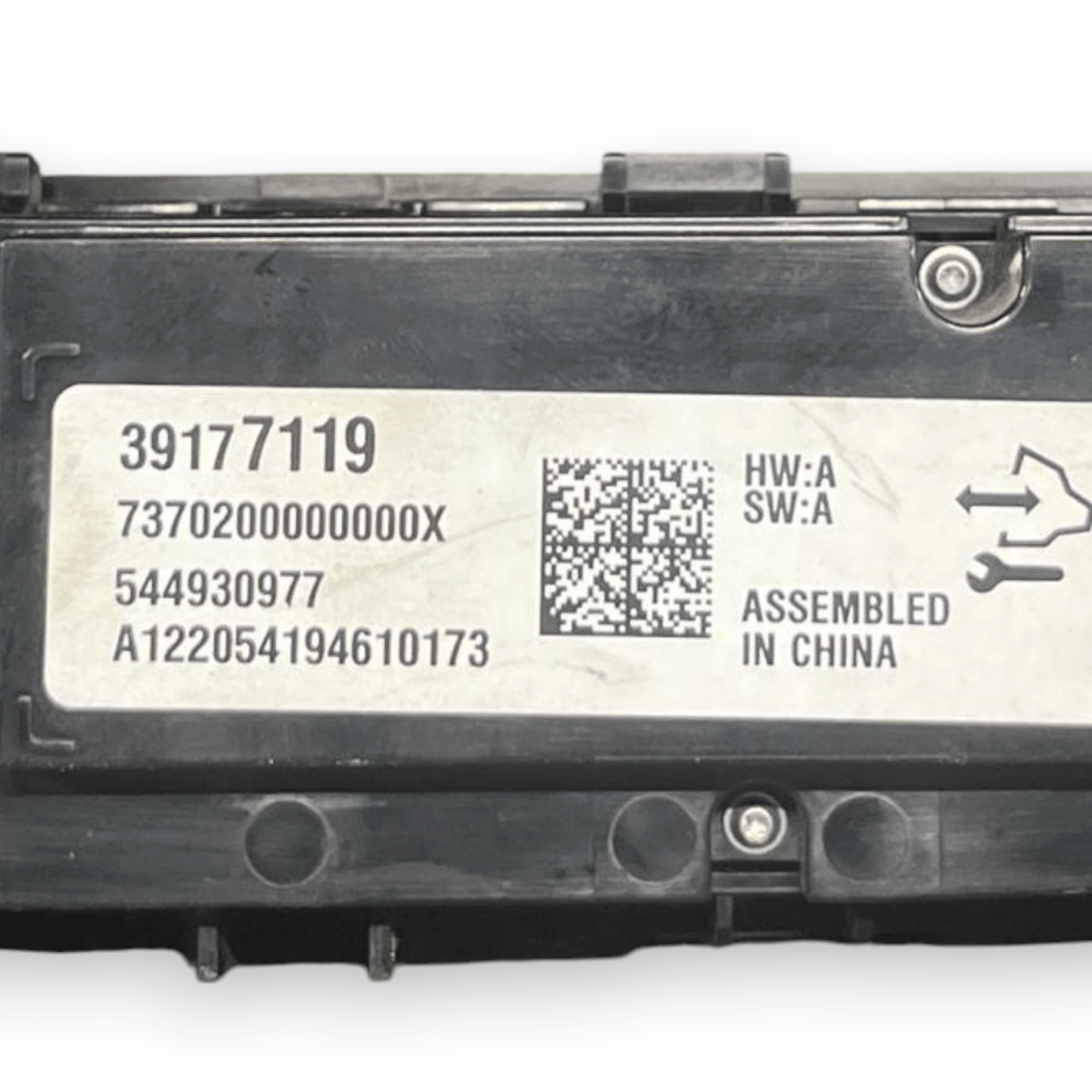 Comandi Clima Automatico Opel Insignia B (2017 al 2023) cod: 39177119 - F&P CRASH SRLS - Ricambi Usati