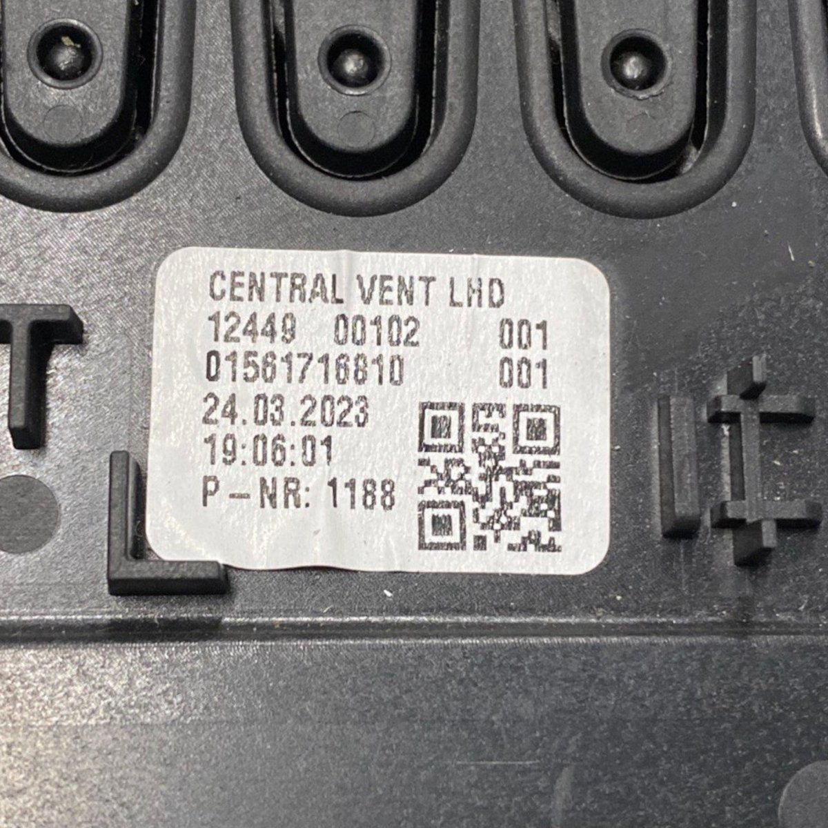 Comandi clima + bocchette aria alfa romeo tonale 1.6 diesel Cod: 01561716810 (2022 - ) - F&P CRASH SRLS - Ricambi Usati