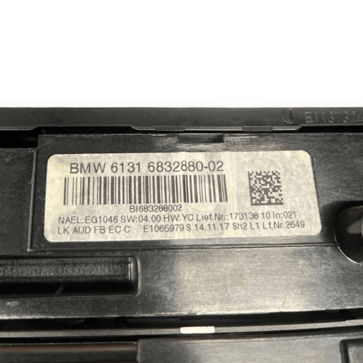 Comandi Clima + Comandi Autoradio Bmw Serie 4 Gran Coupè F36 (2013 al 2020) cod: 9363546 - 02 - F&P CRASH SRLS - Ricambi Usati