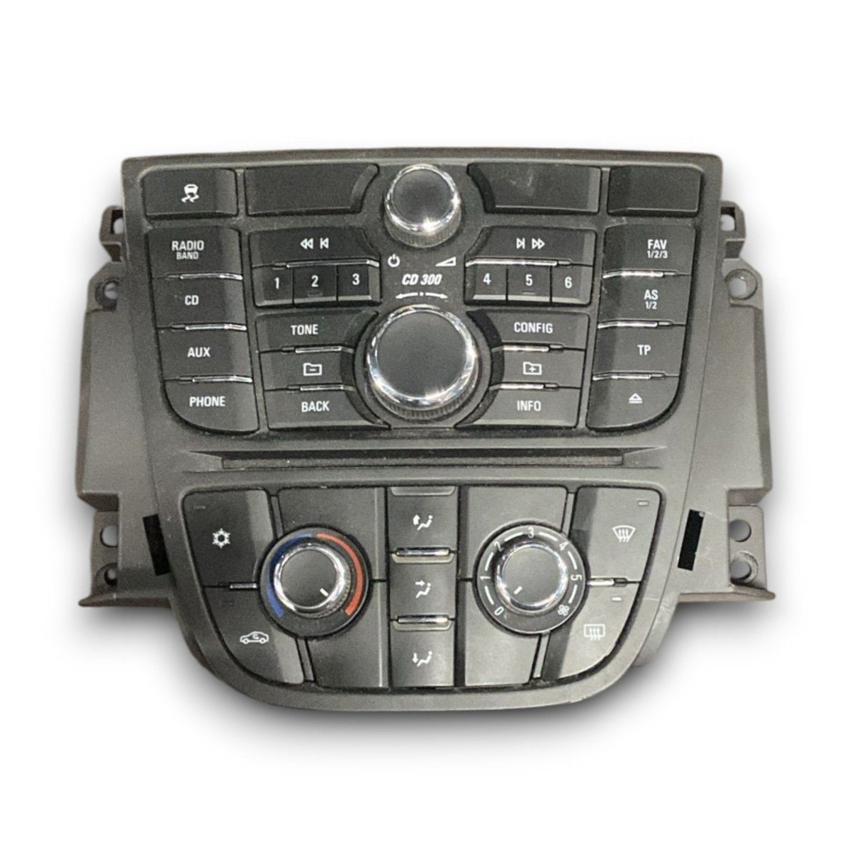 Comandi clima + comandi autoradio Opel Meriva b cod . 13346041 1.4 benzina (2010 > 2017) - F&amp;P CRASH SRL - Ricambi Usati