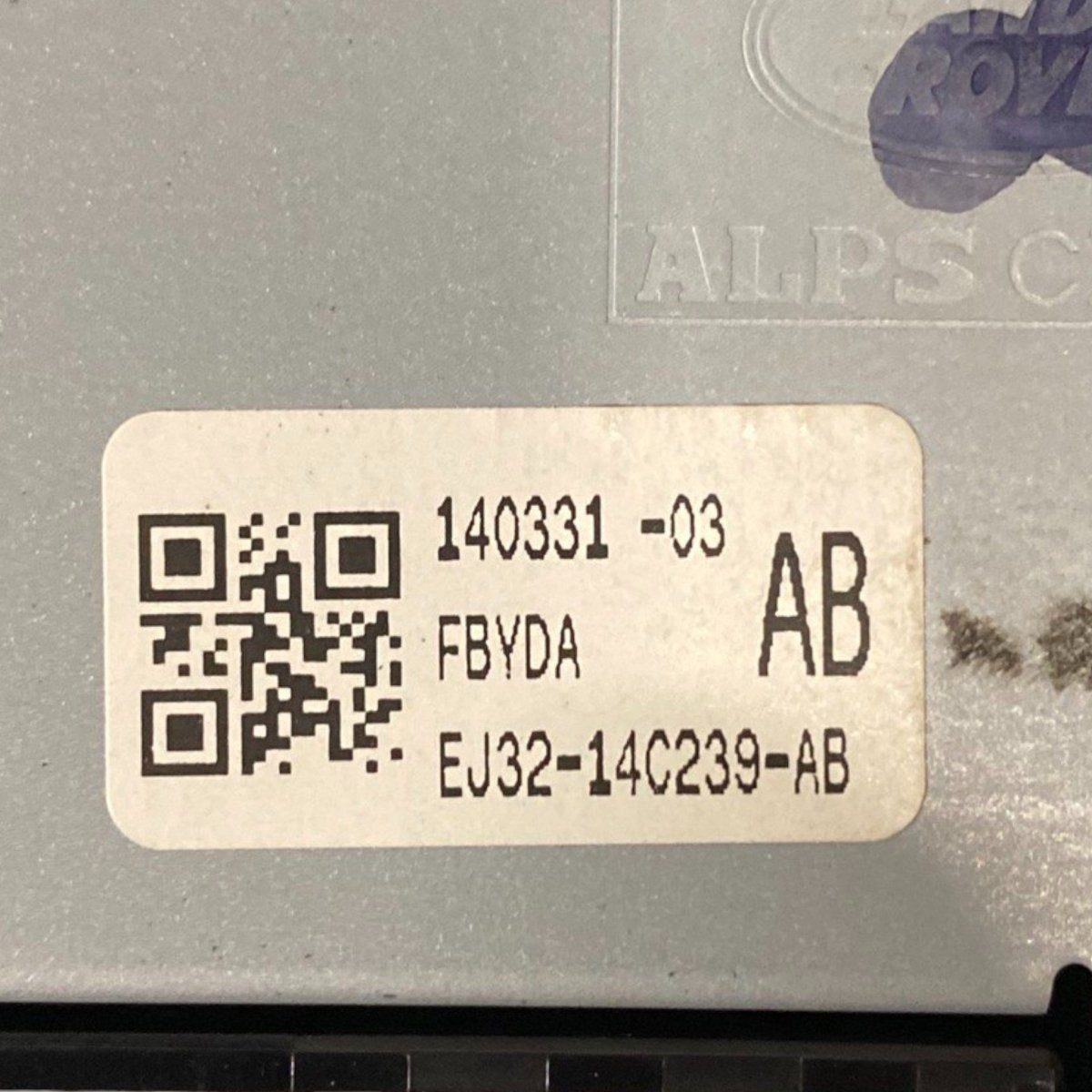 Comandi clima + comandi autoradio range rover evoque l538 2.2 diesel (2011 - 2018) Cod: bj32 - 14c239 - ab - F&P CRASH SRLS - Ricambi Usati
