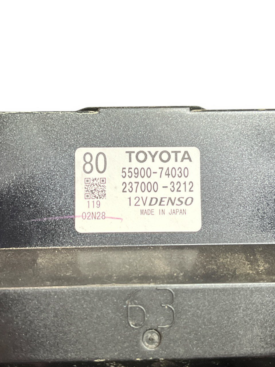 Comandi clima con bocchette d'aria Toyota IQ 1.0 benzina (2008 - 2015) cod.55900 - 74030 / automatico / - F&P CRASH SRLS - Ricambi Usati