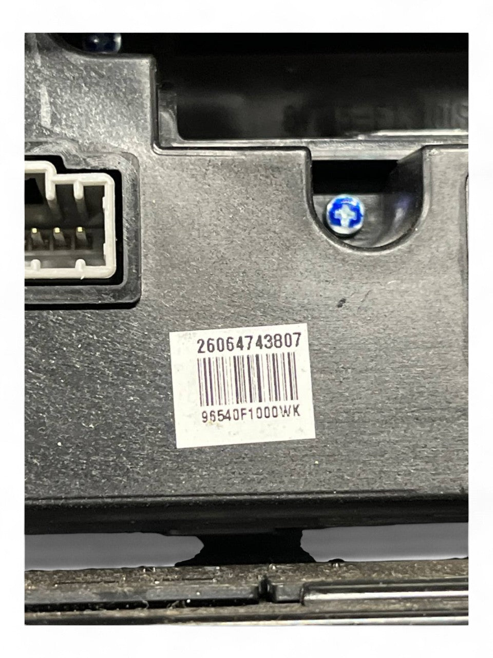 Climate controls with multifunction button panel Kia Sportage QL cod.97250 - F1400 (2016 - 2021) - F&P CRASH SRLS - Used Parts