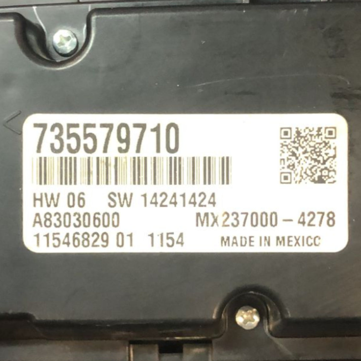 Comandi Clima Fiat 500L (2012 > 2022) cod:735579710 - F&P CRASH SRLS - Ricambi Usati
