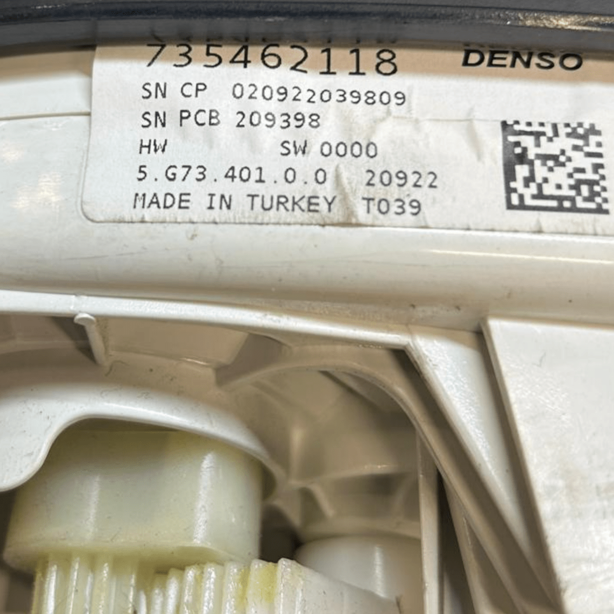 Comandi clima fiat fiorino cod:735462118 (2018 >) - F&P CRASH SRLS - Ricambi Usati