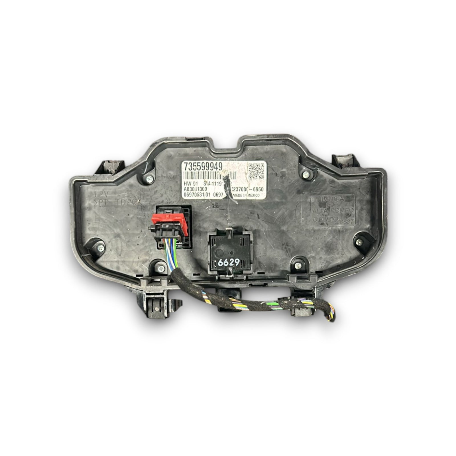 Comandi Clima Fiat Panda (312) cod.735599949 1.3 Diesel (2012 > ) - F&P CRASH SRLS - Ricambi Usati
