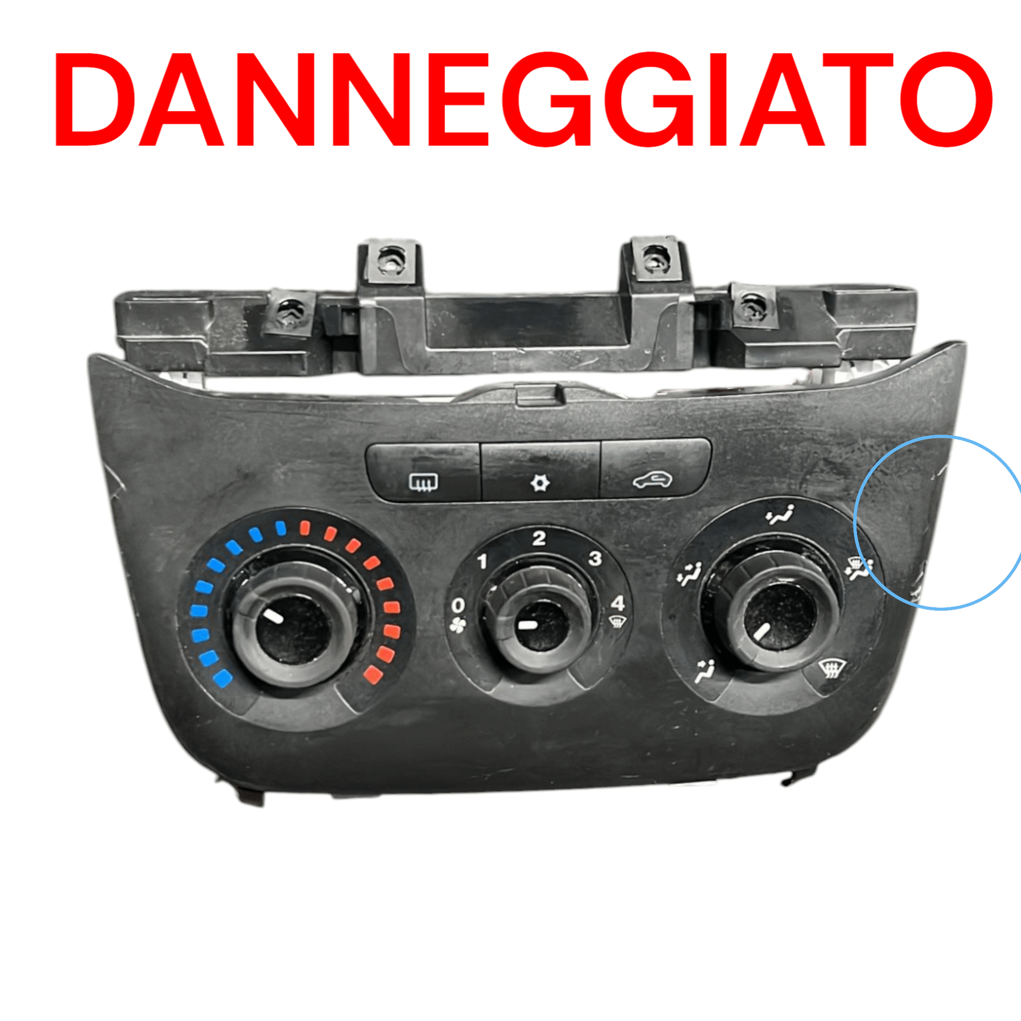 Comandi Clima Fiat Punto EVO (2009 - 2012) - F&P CRASH SRLS - Ricambi Usati