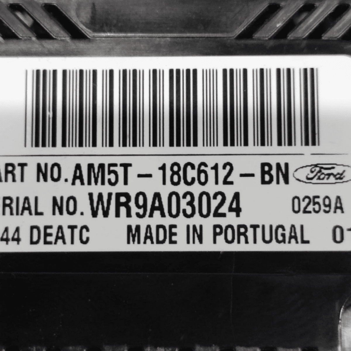 Comandi clima ford c - max 1.0 benzina cod: am5t18c612bn (2010 - 2019) - F&P CRASH SRL - Ricambi Usati