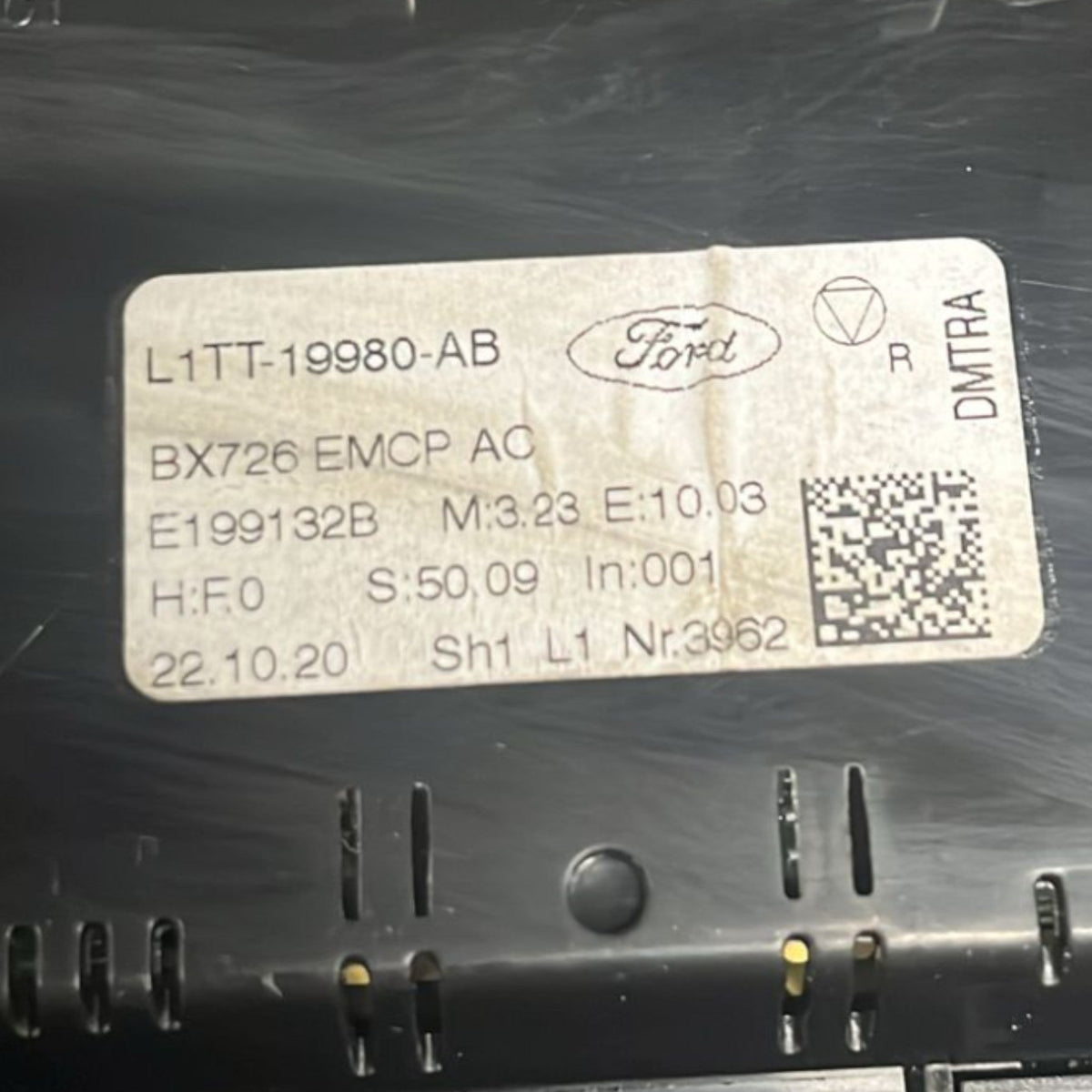 Comandi Clima Ford Puma cod:L1TT - 19980 - AB (2019 >) - F&P CRASH SRLS - Ricambi Usati