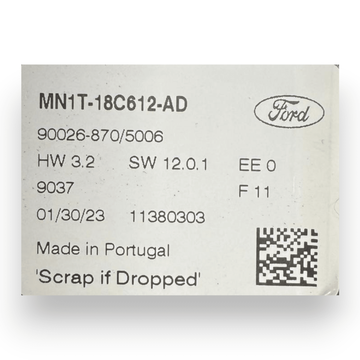 Comandi clima Ford Puma cod.MN1T - 18C612 - AD (2019 - ) - F&P CRASH SRL - Ricambi Usati