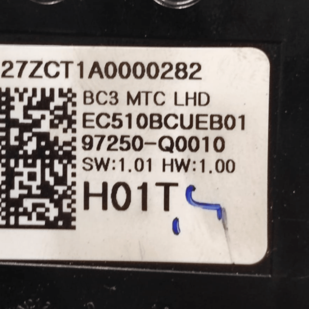 Comandi clima hyundai i20 1.2 benzina cod: 97250q0010 (2020 - ) - F&P CRASH SRLS - Ricambi Usati