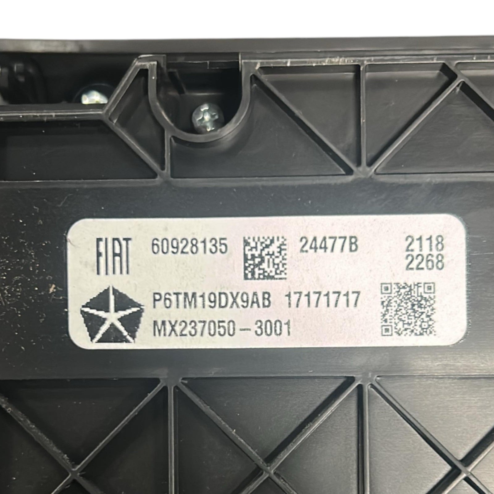 Comandi Clima Jeep Compass II cod.60928135 (2016 > ) - F&P CRASH SRLS - Ricambi Usati