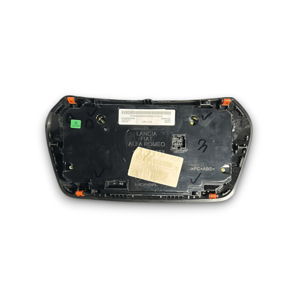 Comandi clima jeep renegade cod:07356660380 (2014 >) - F&P CRASH SRLS - Ricambi Usati