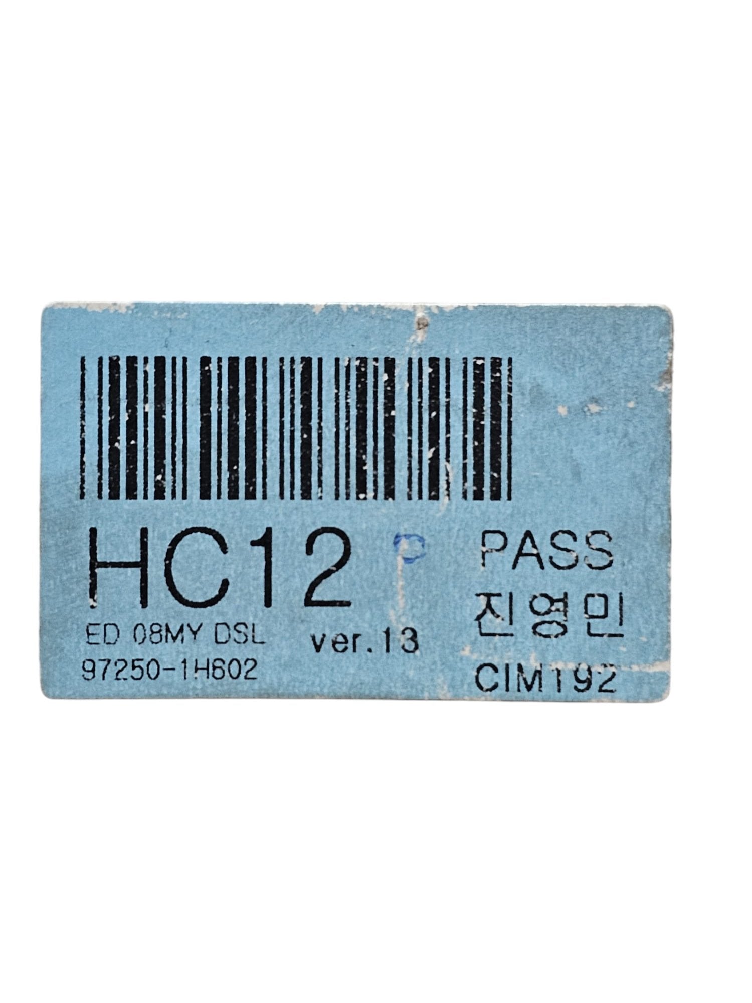 Comandi Clima Kia Cee'D ED Cod:97250 - 1H602 (2006 - 2012) - F&P CRASH SRLS - Ricambi Usati