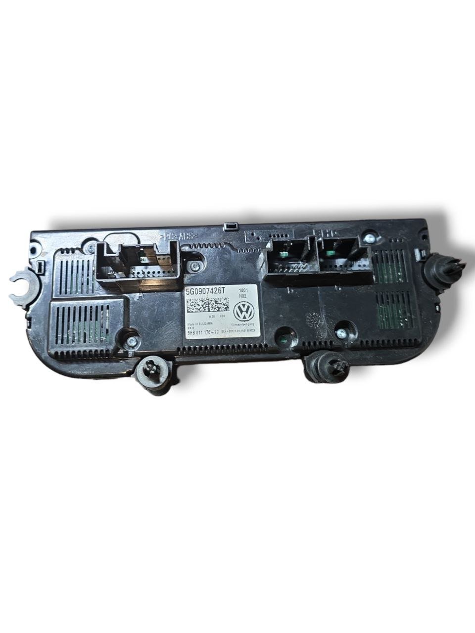 Comandi Clima Manuale Volkswagen Golf VII 2.0 Diesel ( 2011 - 2019 ) Cod : 5G0907426T - F&P CRASH SRLS - Ricambi Usati