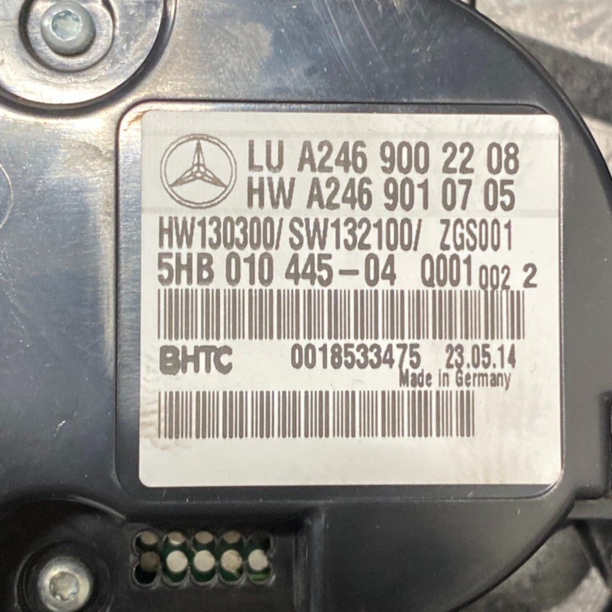 Comandi clima mercedes - benz classe a w176 2.2 diesel Cod: a1766807100 (2012 - 2018) - F&P CRASH SRLS - Ricambi Usati