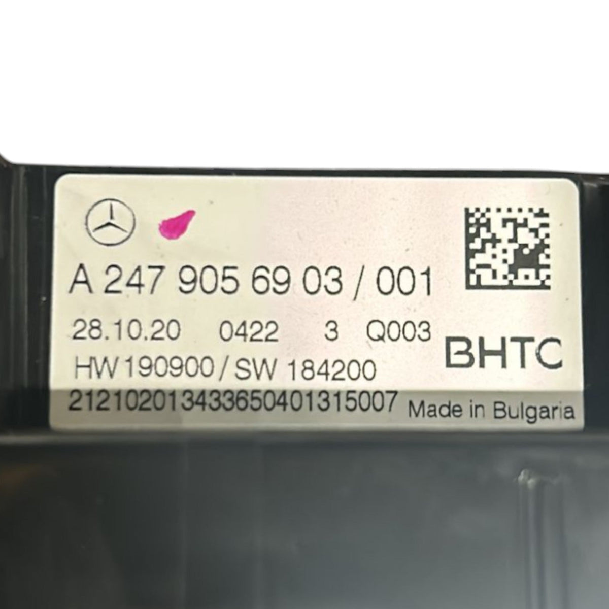 Comandi Clima Mercedes Benz Classe B (W247) cod.A2479056903 (2019 > ) - F&P CRASH SRLS - Ricambi Usati