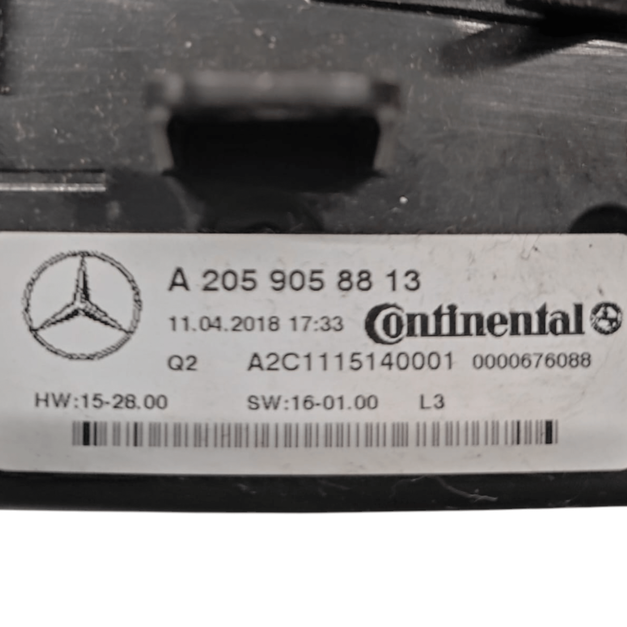 Comandi Clima Mercedes GLC X253 COD: A2059058813 (2015 - 2022) - F&P CRASH SRLS - Ricambi Usati